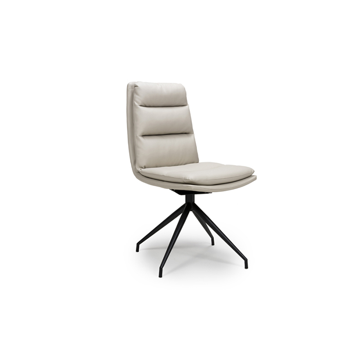 Nobo Faux Leather Swivel Chair - Click Image to Close